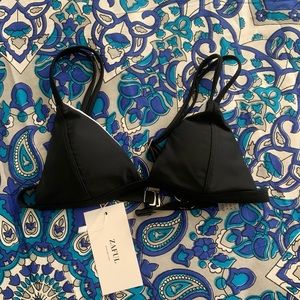 Zaful Black Bikini Top